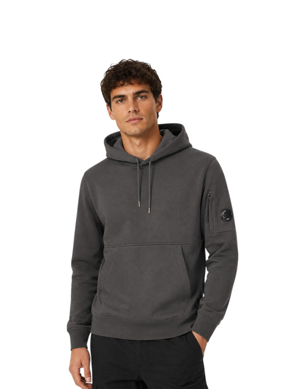 21CMSS714A005086W 985 Diagonal Raised Fleece Lens Hooded Sweatshirt 21CMSS714A005086W 985 C.P. Company 