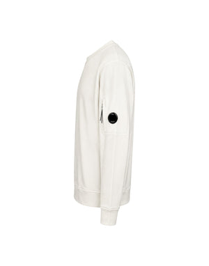 RCCMSS713A005086W 103 Diagonal Raised Fleece Crewneck Lens Sweatshirt RCCMSS713A005086W 103 C.P. Company 
