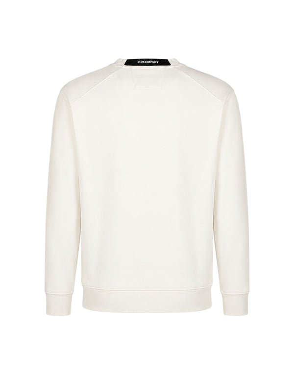 RCCMSS713A005086W 103 Diagonal Raised Fleece Crewneck Lens Sweatshirt RCCMSS713A005086W 103 C.P. Company 