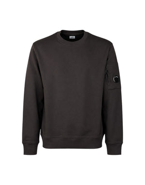 RCCMSS713A005086W 999 Diagonal Raised Fleece Crewneck Lens Sweatshirt RCCMSS713A005086W 999 C.P. Company 