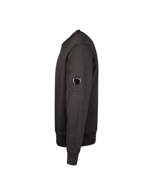 RCCMSS713A005086W 999 Diagonal Raised Fleece Crewneck Lens Sweatshirt RCCMSS713A005086W 999 C.P. Company 
