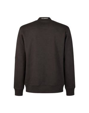 RCCMSS713A005086W 999 Diagonal Raised Fleece Crewneck Lens Sweatshirt RCCMSS713A005086W 999 C.P. Company 