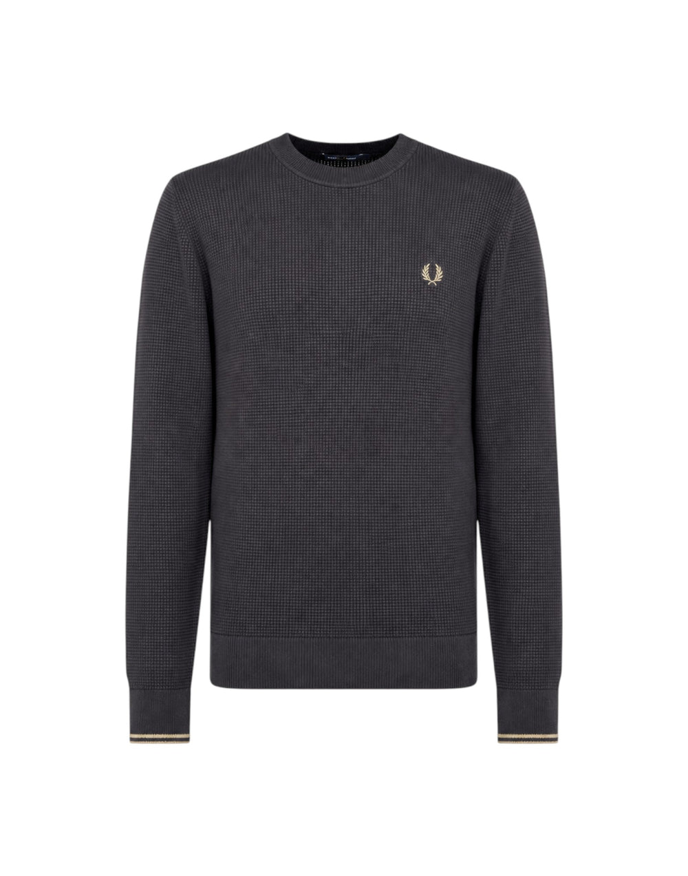 FP-K6507-59 198 Maglione in punto waffle FP-K6507-59 198 Fred Perry 