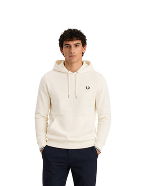 FP-M3492-59 560 Felpa con cappuccio con doppia riga FP-M3492-59 560 Fred Perry 