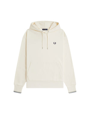 FP-M3492-59 560 Felpa con cappuccio con doppia riga FP-M3492-59 560 Fred Perry 