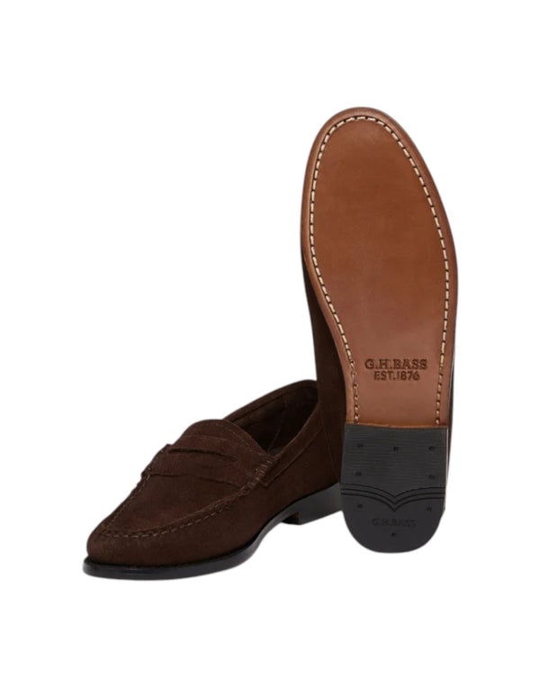 BA41012D 5CH Weejuns Penny Loafers BA41012D 5CH GH BASS 