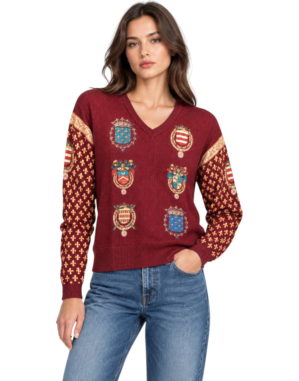 D121 D02 Maglia Donna Scollo V D121 D02 Jei's 