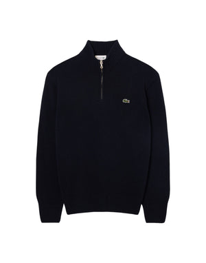 AH3052 166 Maglione collo alto con zip AH3052 166 Lacoste 
