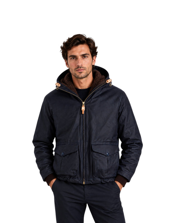 7066-WX NAVY Blazer Coat 7066-WX NAVY Manifattura Ceccarelli 