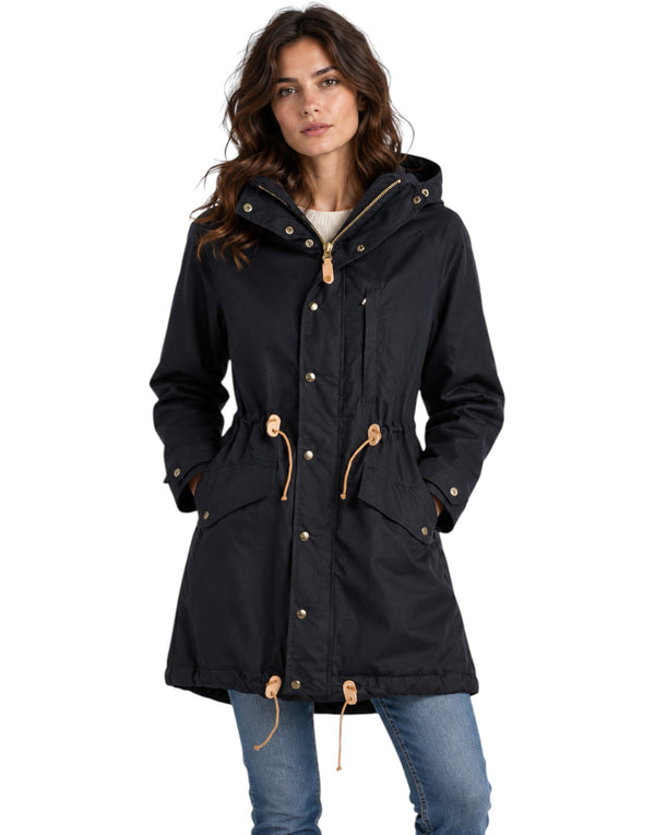 8620W-AV BLACK Parka New Woman Mountain 8620W-AV BLACK Manifattura Ceccarelli 
