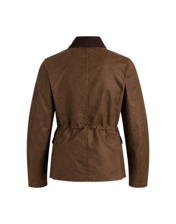 W8628W-WX DARK TAN Giubbotto  Alligator Jacket W8628W-WX DARK TAN Manifattura Ceccarelli 
