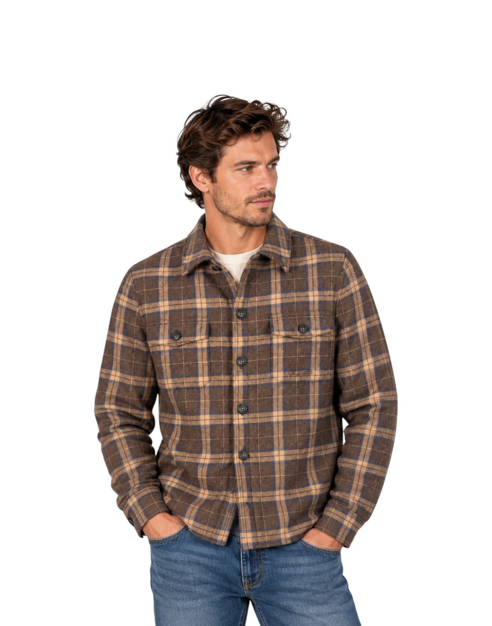 LAND003TEX0001 00826M Giacca Landeck Wool In Lana LAND003TEX0001 00826M MC2 Saint Barth 