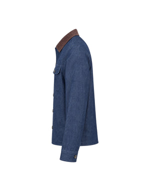 LAND004TEX0001 00717M Giacca Landeck Denim In Cotone LAND004TEX0001 00717M MC2 Saint Barth 