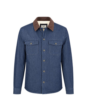 LAND004TEX0001 00717M Giacca Landeck Denim In Cotone LAND004TEX0001 00717M MC2 Saint Barth 