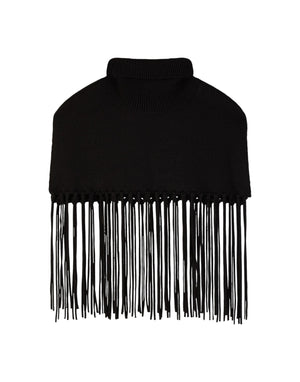 8F0001_K9O3A K103 Poncho Cropped 8F0001_K9O3A K103 Patrizia Pepe 