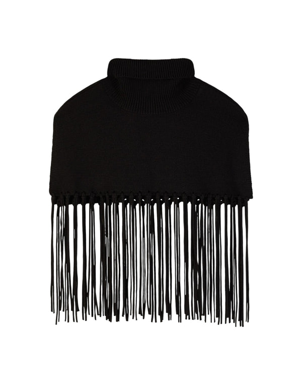 8F0001_K9O3A K103 Poncho Cropped 8F0001_K9O3A K103 Patrizia Pepe 