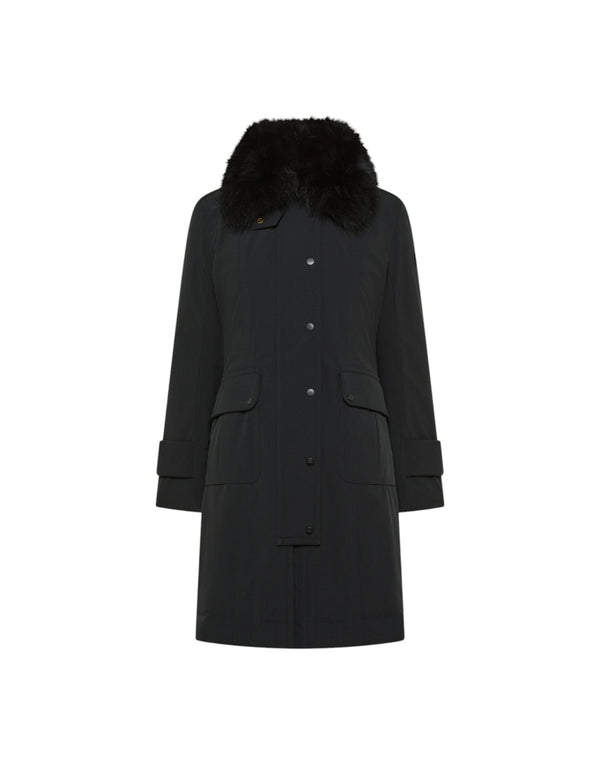 PED574101192057 NER Parka Rakid SRTR GRS FUR PED574101192057 NER Peuterey 