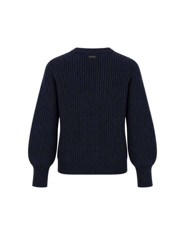 107570-A3KO G02 Maglione a Coste in Misto Lana 107570-A3KO G02 Pinko 