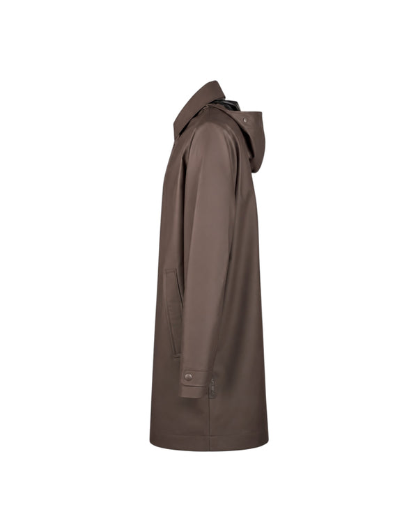 21510 177 Nara Long Jacket marrone 21510 177 Rains 