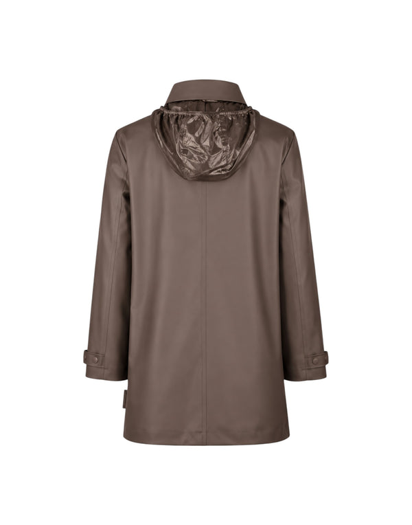 21510 177 Nara Long Jacket marrone 21510 177 Rains 