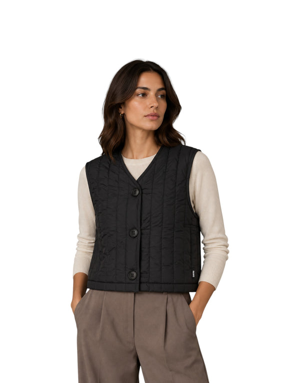 21980 01 Banja Short Liner W Vest nero 21980 01 Rains 
