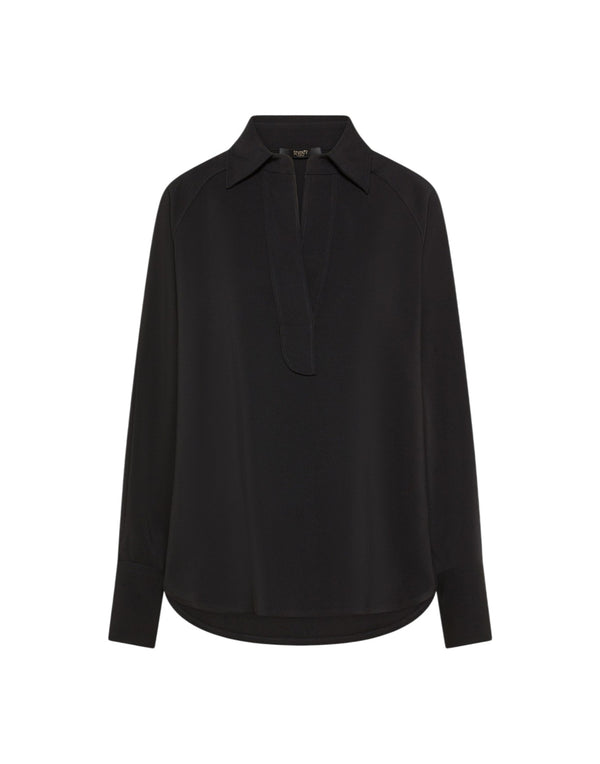 CA1542_460206 999 Camicia Cady Crepe Viscosa Unito Stretch CA1542_460206 999 Seventy 