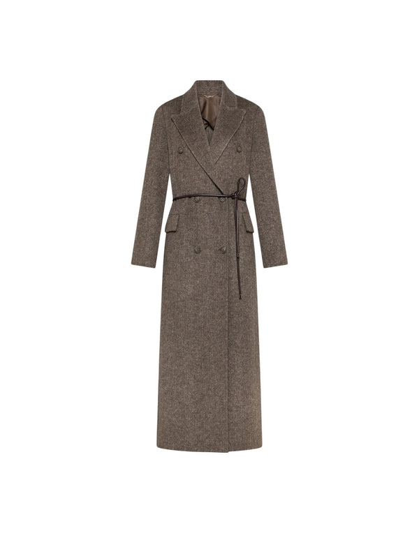 CP0592_150992 244 Cappotto Double Misto Lana Melange Handmade CP0592_150992 244 Seventy 