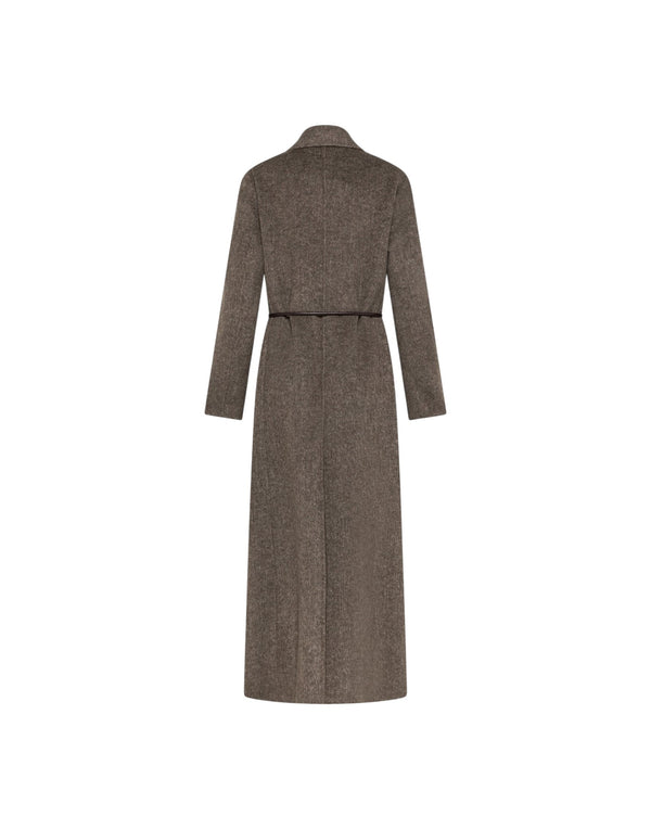 CP0592_150992 244 Cappotto Double Misto Lana Melange Handmade CP0592_150992 244 Seventy 