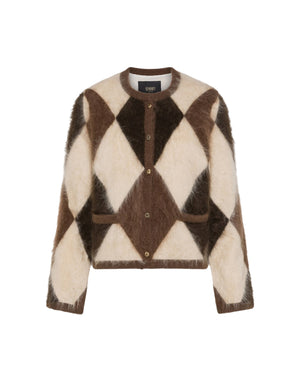 GI0984_900356 235 Giacca A Rombi Pelosetto In Cashmere GI0984_900356 235 Seventy 