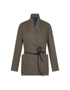 GI0988_130100 065 Giacca Quadro Pura Lana Effetto Vintage GI0988_130100 065 Seventy 