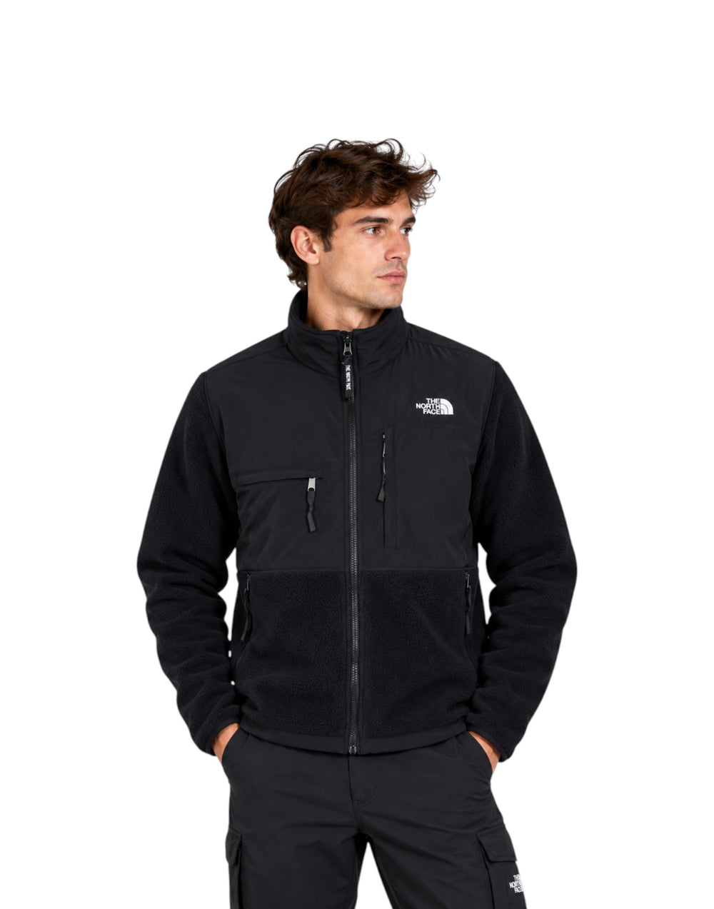 NF0A88XH JK31 Pile Uomo M Retro Denali Jacket Dark Chestnut/TNF Black (cod: NF0A88XH) NF0A88XH JK31 The North Face 
