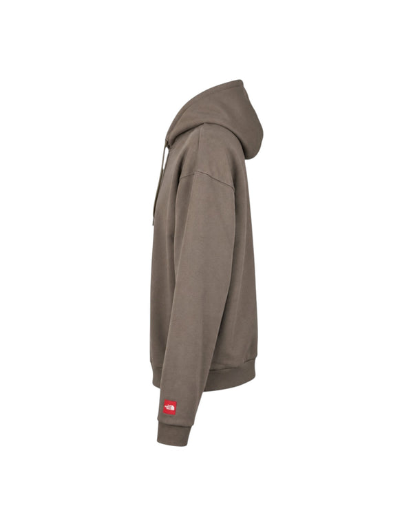 NF0A8EFZ 21L1 Felpa Con Cappuccio Uomo M TNF Red Box Hoodie New Taupe Green NF0A8EFZ 21L1 The North Face 