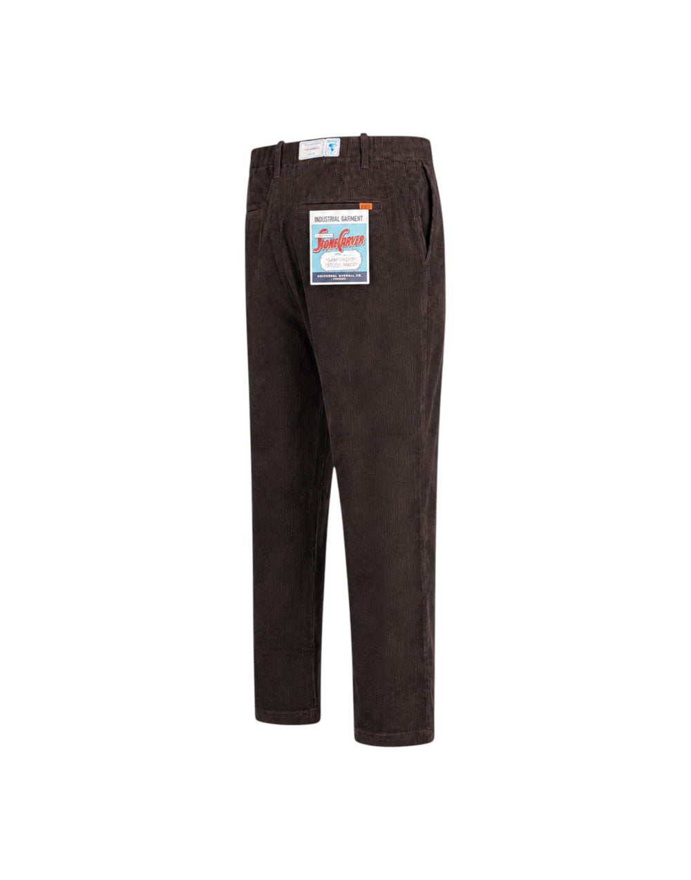 PTF05P BRW Corduroy Tuck Taperd PTF05P BRW Universal Overall 