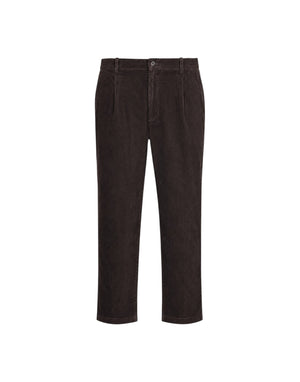 PTF05P BRW Corduroy Tuck Taperd PTF05P BRW Universal Overall 