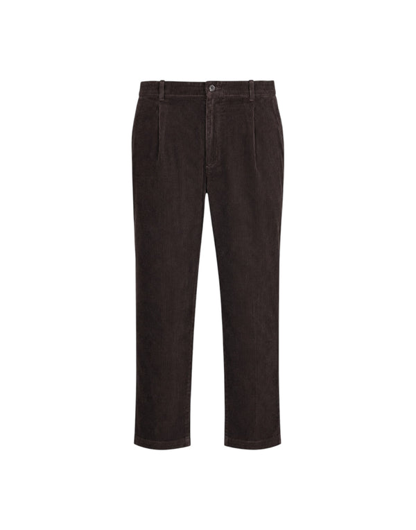 PTF05P BRW Corduroy Tuck Taperd PTF05P BRW Universal Overall 