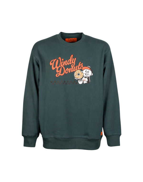 U2633250WJ DGRN Windy Jr Donut Sweat U2633250WJ DGRN Universal Overall 