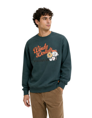 U2633250WJ DGRN Windy Jr Donut Sweat U2633250WJ DGRN Universal Overall 