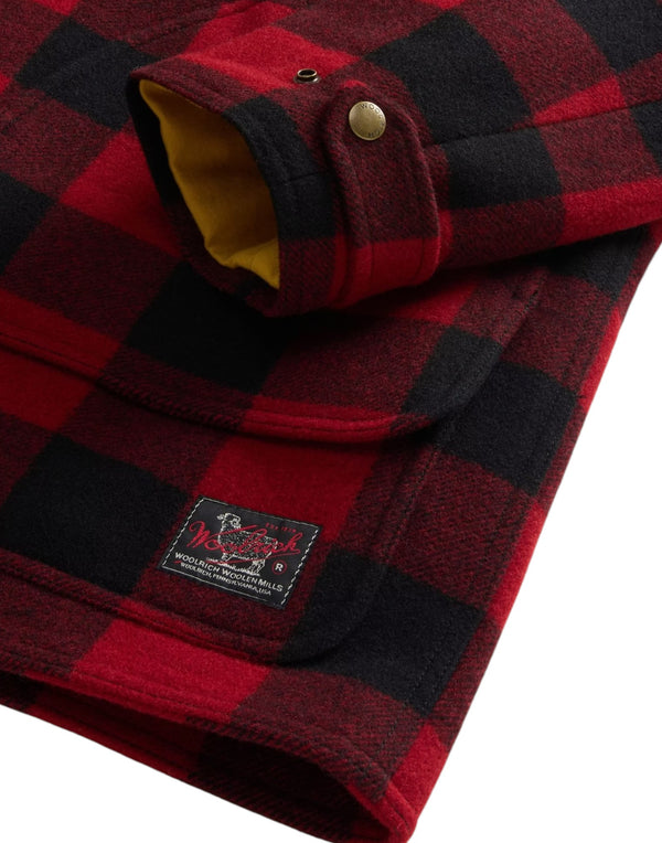 CFWMOU2000FRUT5656 5321 Cappotto Barn Misto Lana a Quadri CFWMOU2000FRUT5656 5321 Woolrich 