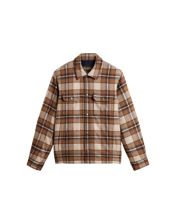 CFWOOS2018MBUT3046 7449 Alaskan Check Shirt Jacket CFWOOS2018MBUT3046 7449 Woolrich 