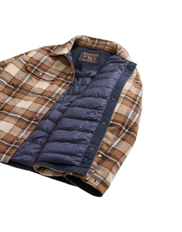 CFWOOS2018MBUT3046 7449 Alaskan Check Shirt Jacket CFWOOS2018MBUT3046 7449 Woolrich 
