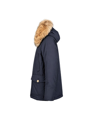 CFWOOU0484MBUT0001 MLB Arctic Anorak in Ramar Cloth con pelliccia removibile CFWOOU0484MBUT0001 MLB Woolrich 