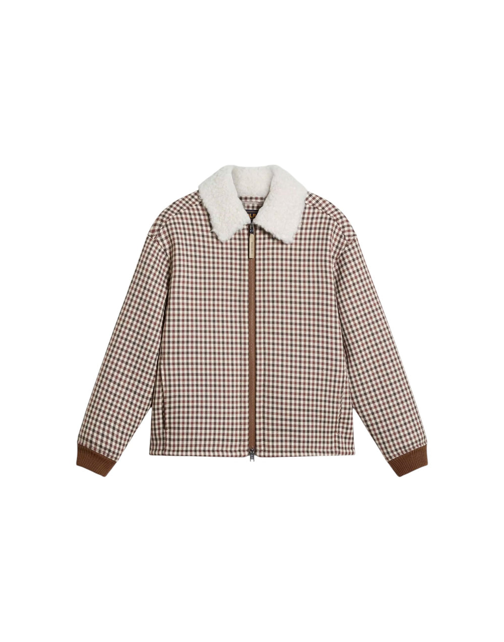 CFWWOS2035FRUT5486 8853 Check Sherpa Overshirt CFWWOS2035FRUT5486 8853 Woolrich 