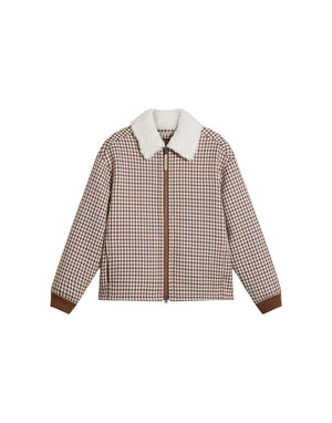 CFWWOS2035FRUT5486 8853 Check Sherpa Overshirt CFWWOS2035FRUT5486 8853 Woolrich 