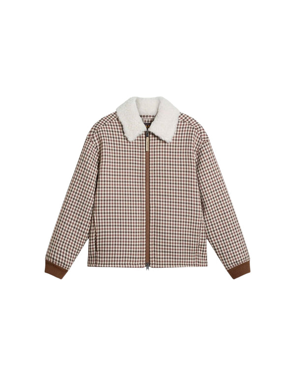 CFWWOS2035FRUT5486 8853 Check Sherpa Overshirt CFWWOS2035FRUT5486 8853 Woolrich 