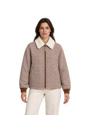 CFWWOS2035FRUT5486 8853 Check Sherpa Overshirt CFWWOS2035FRUT5486 8853 Woolrich 