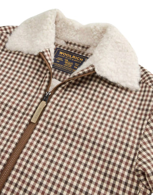 CFWWOS2035FRUT5486 8853 Check Sherpa Overshirt CFWWOS2035FRUT5486 8853 Woolrich 