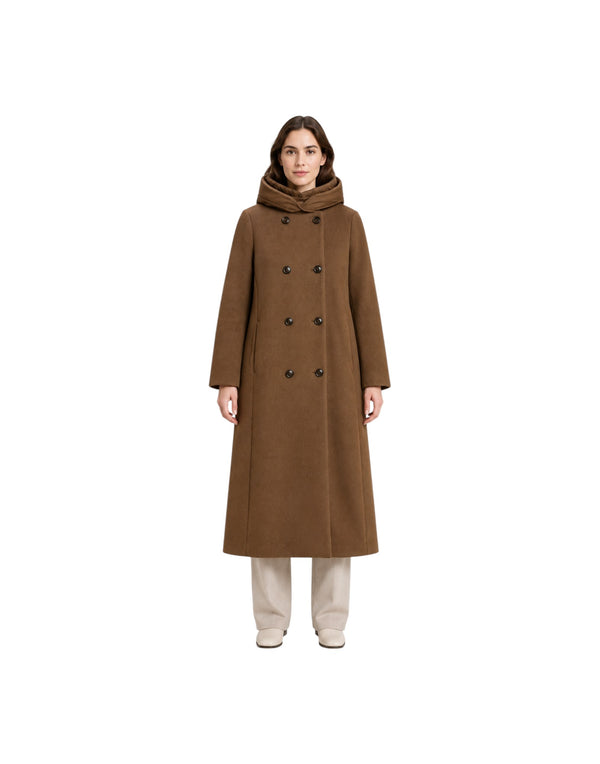 CFWWOU2220FRUT5455 6679 Melton Wool Coat CFWWOU2220FRUT5455 6679 Woolrich 