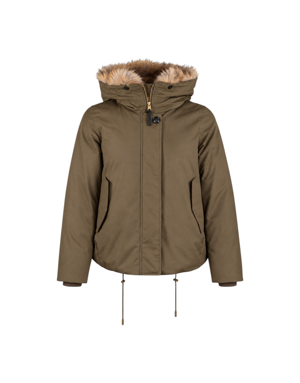 CFWWOU2237FRUT1974 614 Best Cotton Faux Fur Short Parka CFWWOU2237FRUT1974 614 Woolrich 