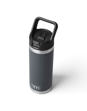 70000006288 CHARCOAL Borraccia Termica Rambler 18 Oz Colour Con Cannuccia (cod: 70000006288) 70000006288 CHARCOAL YETI 