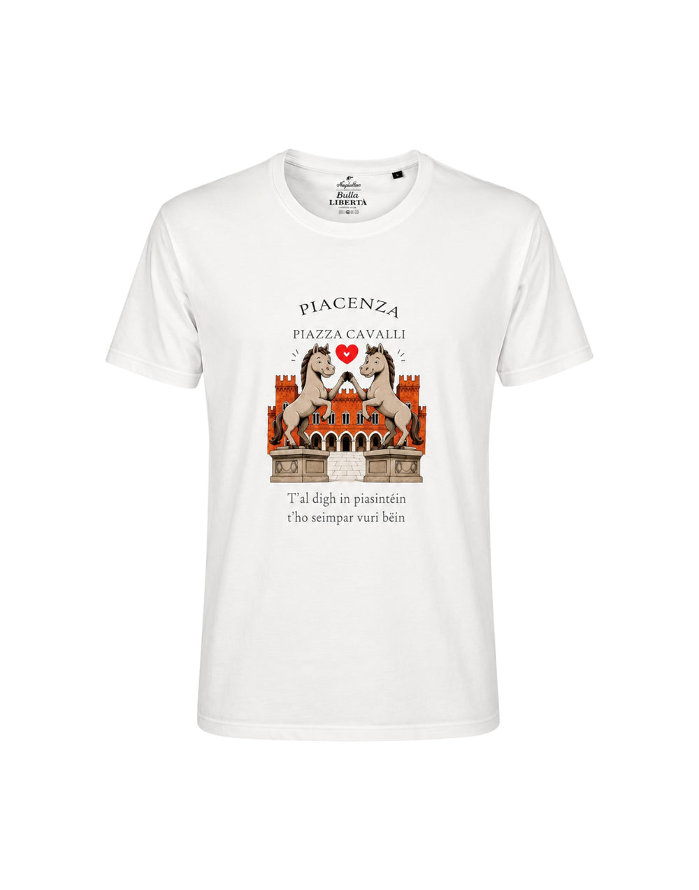 TCUTS0003 CAVALLI 002 T-shirt Piazza Cavalli TCUTS0003 CAVALLI 002 Australian 